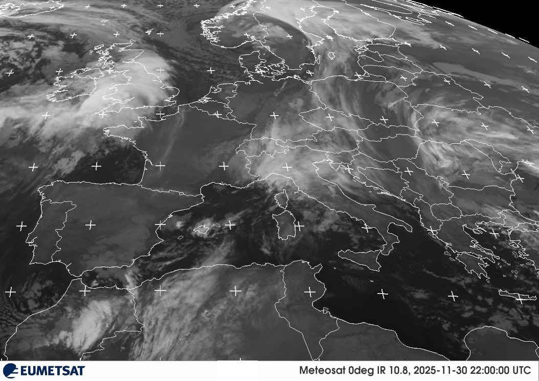 Satellitenbild Europa